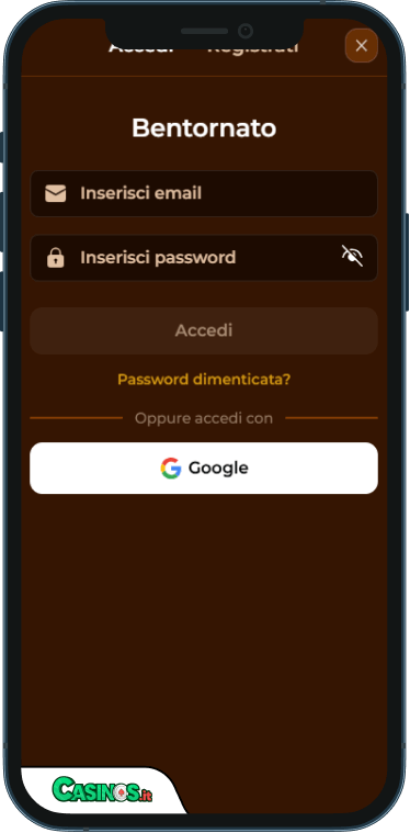 RodeoSlot Casino Accesso