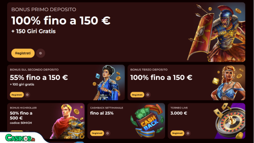 Roman Casino Bonus
