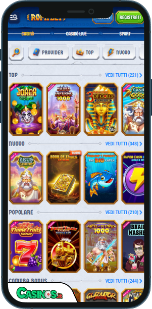 Romibet Casino app mobile