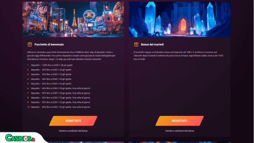 RonyCasino Casino Bonus