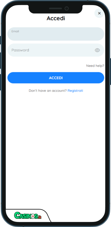 Rooli Casino Accesso