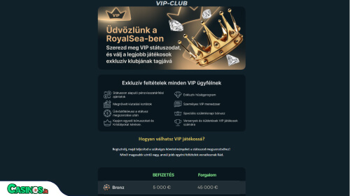 RoyalSea Casino vip