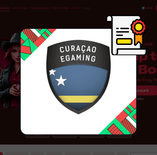 Ruby Reels Casino licenza
