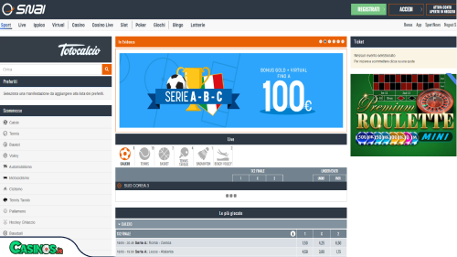 SNAI Casino Sport