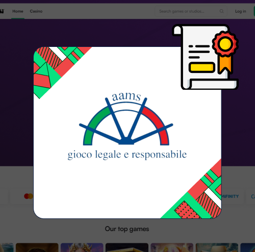 SNAI Casino licenza