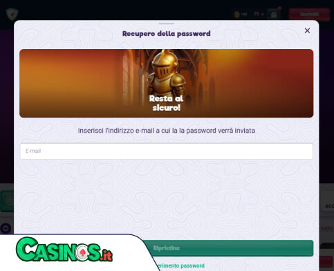 SafeCasino Casino problema di accesso