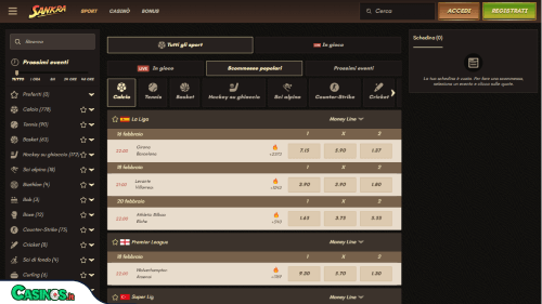 Sankra Casino Sport