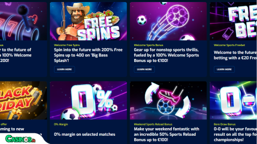 SciBet Casino bonus