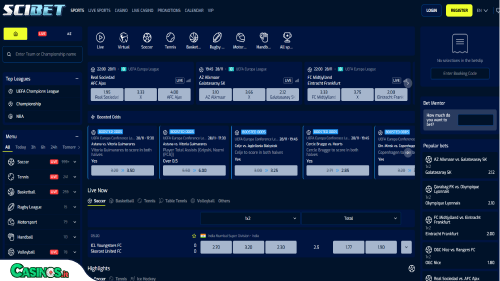 SciBet Casino sport