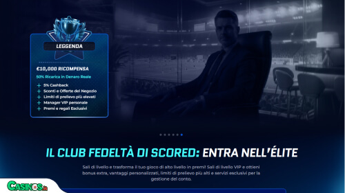 Scored Casino vip