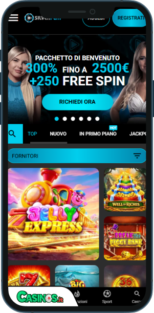 SilverPlay Casino app mobile