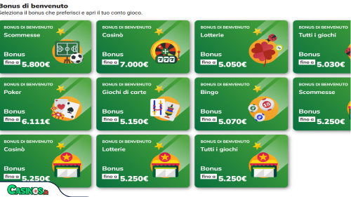 Sisal Casino Bonus