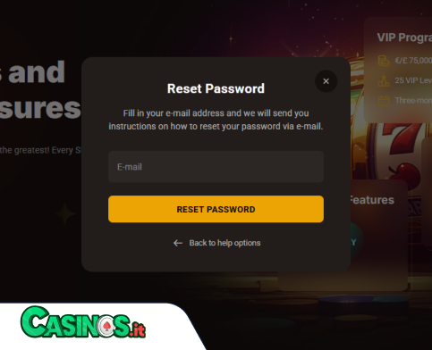 SlotLair Casino problema di accesso
