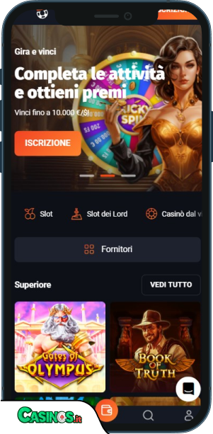 SlotLords Casino app mobile