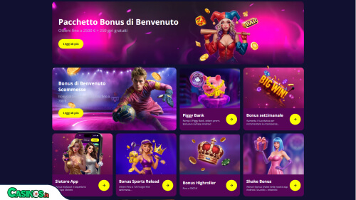 Slotoro Casino Bonus