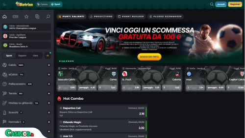Slotrize Casino Sport