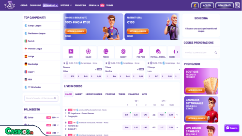 Slots Palace Casino Sport
