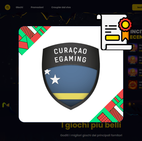 SlotsGem Casino licenza