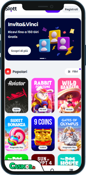 Slott Casino app mobile