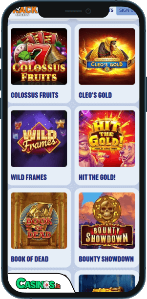 Snack Casino app mobile