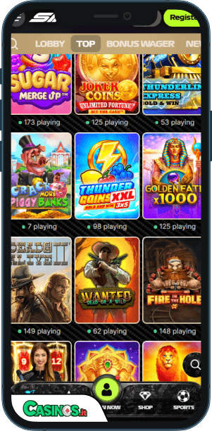 Spin Formula Casino app mobile