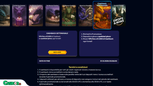 SpinDragons Casino Bonus