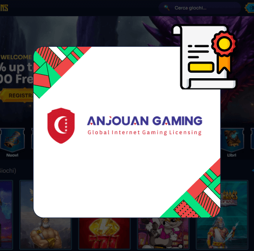 SpinDragons Casino licenza