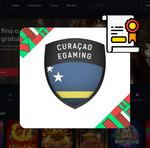 SpinEmpire Casino licenza