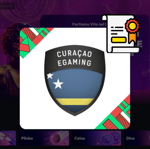 SpinFever Casino licenza