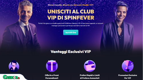 SpinFever Casino vip