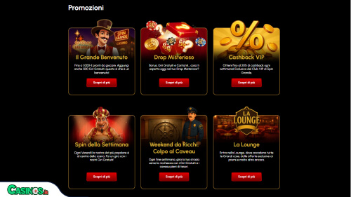 SpinGrande Casino Bonus