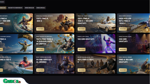 SpinKong Casino Bonus