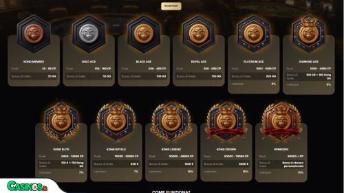 SpinKong Casino vip