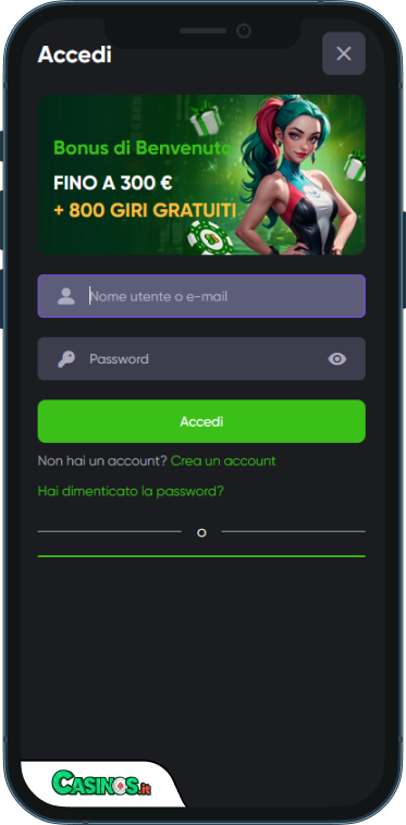 SpinLine Casino Accesso