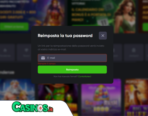 SpinLine Casino problema di accesso
