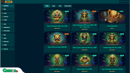 Spinanga Casino Bonuses