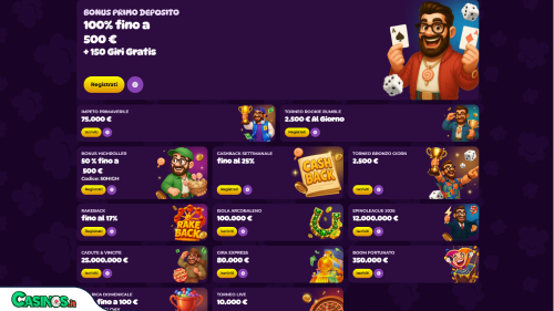 Spinania Casino Bonus