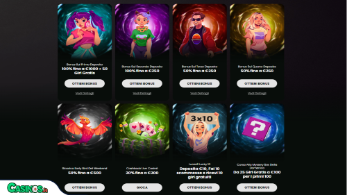 Spinaro Casino Bonus