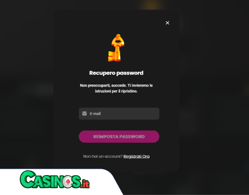 Spinaro Casino problema di accesso