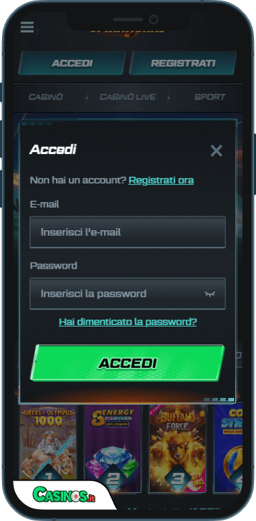 Spinational Casino Accesso