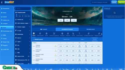 Spinfest Casino Sport