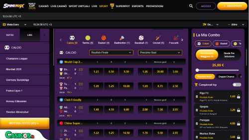 SpiniMax Casino Sport