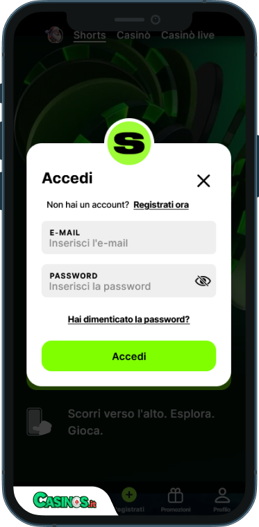 Spinit Casino Accesso