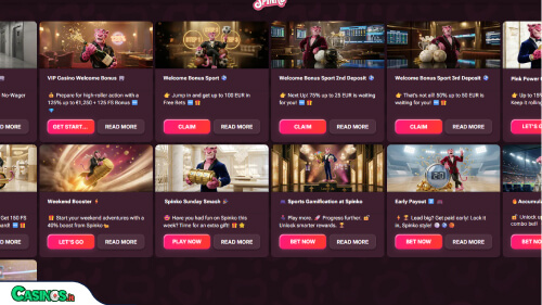 Spinko Casino Bonus