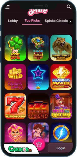 Spinko Casino app mobile