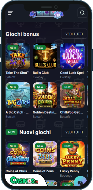 Spins House Casino app mobile