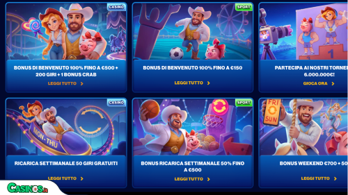 Spins of Glory Casino Bonus