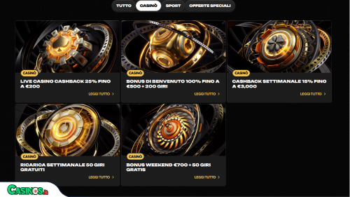 Spinsy Casino Bonus