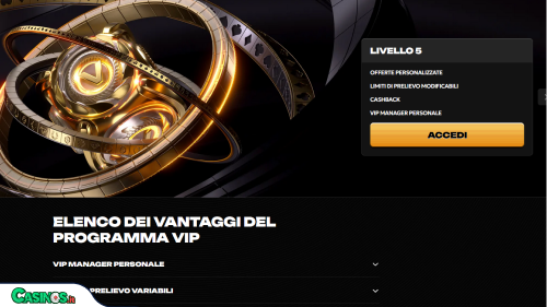 Spinsy Casino vip