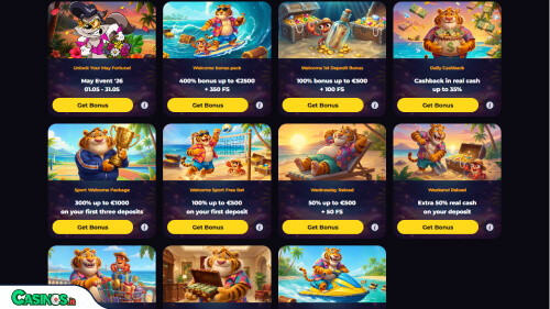 Spintado Casino Bonus